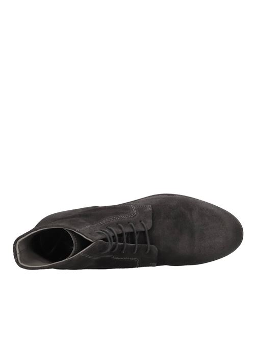Stivaletti in camoscio HUNDRED 100 | 903-491-07 VELOURANTRACITE